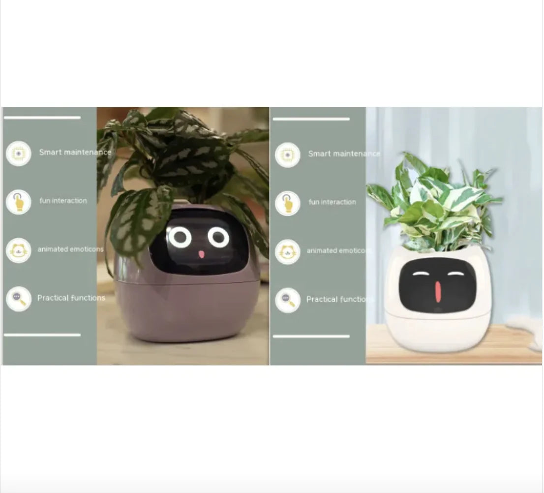 Smart Planter with 49 Expressions & AI Sensors