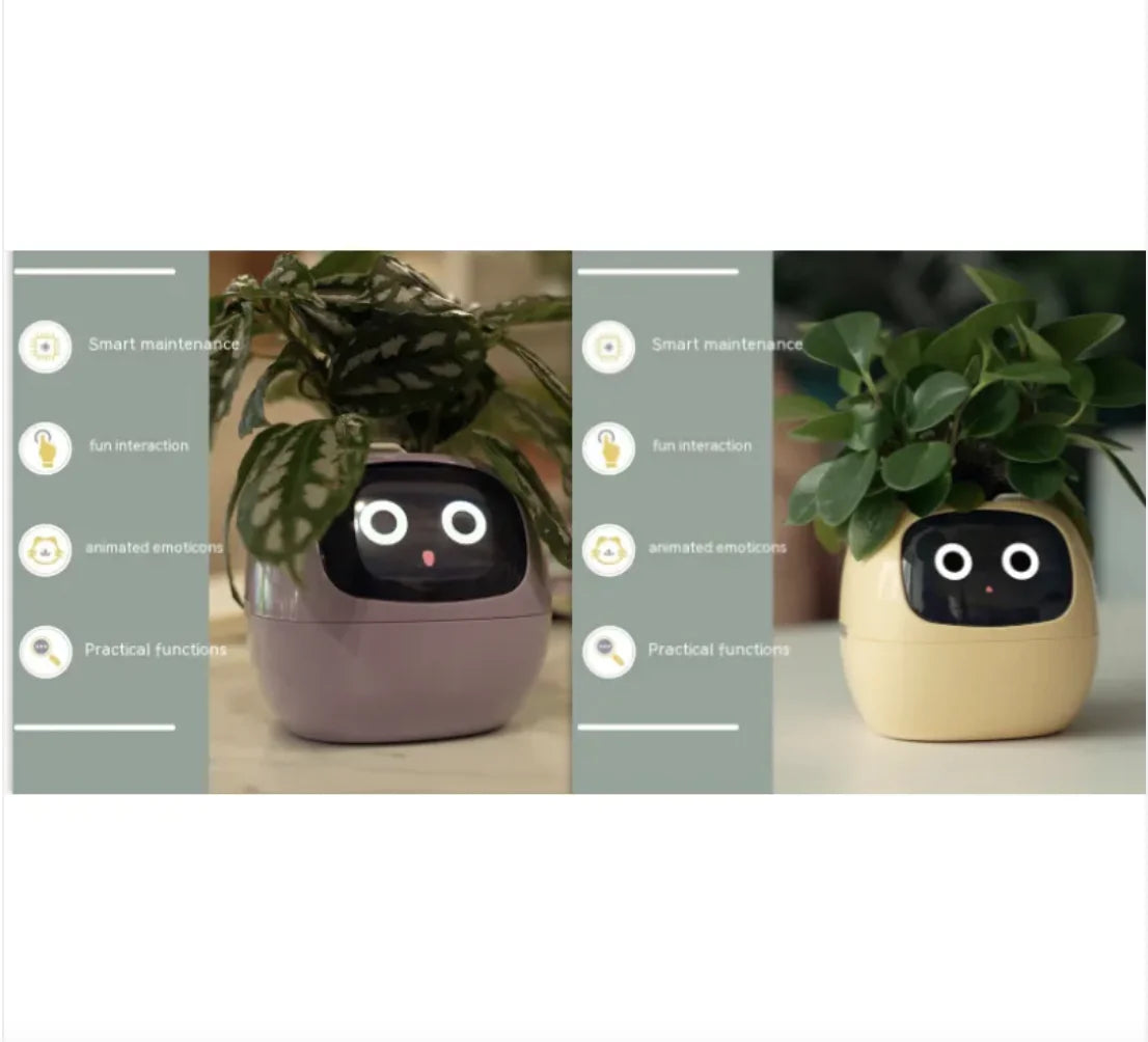 Smart Planter with 49 Expressions & AI Sensors